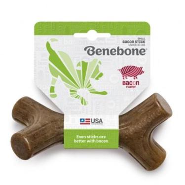 Imagem de Mordedor Brinquedo Para Cães Benebone Stick Bacon P