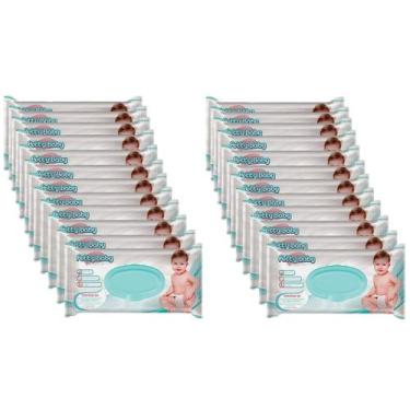 Imagem de Kit 24 Toalha Umedecida Petty Baby Premium 50Un. - Eurofral - Eurofral