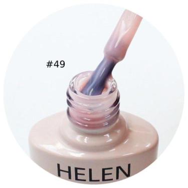 Imagem de Esmalte em gel 10ml helen color coleção 2023 -, 49 NUDE TRANSLÚCIDO