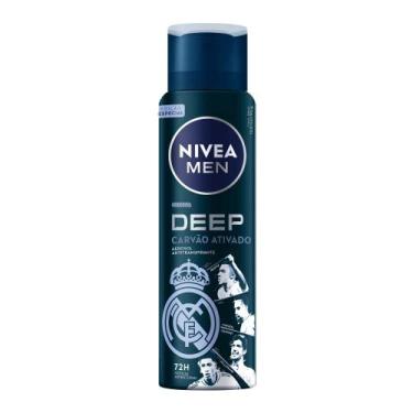 Imagem de Desodorante Antitranspirante Aerossol NIVEA MEN Deep Carvão Ativado Ma