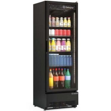 Imagem de Expositor Vertical 445L GRV45CB Preto Gelopar 220V, 220V