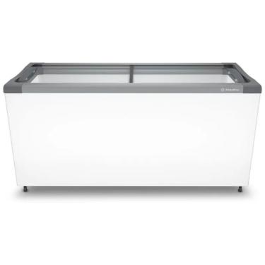 Imagem de Freezer Horizontal Metalfrio NF55 Degelo Manual 505L Gabinete Inteligente com Gás Ecológico Branco 220V