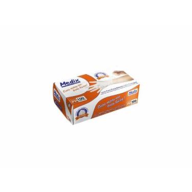 Imagem de Luva Descartável de Procedimento  Látex  com Pó  100 Unidades  Medix B