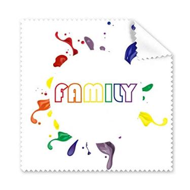 Imagem de LGBT Pano de limpeza moderno pano de limpeza para família, bandeira de arco-íris, 5 peças