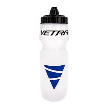 Imagem de Vetra Sports Squeeze Garrafa de água Válvula à prova de vazamento Hidratação 55,88 g Transparente/Preto/Azul Corrida Bicicleta Futebol Futebol Futebol Novo