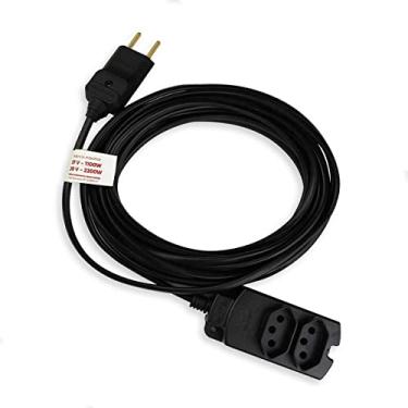 Imagem de Extensão Elétrica 20 Metros 2T 10a Cabo PP 2x1,00mm² Wirepro