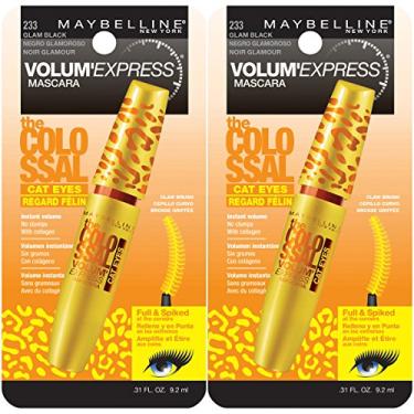Imagem de Maybelline Volum' Express The Colossal Cat Eyes Waterproof Mascara, Glam Black, 0.31 fl. oz.