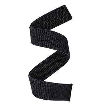 Imagem de Abanen Pulseira de relógio de secagem rápida para Fenix 8 / epix Pro/Fenix 7/6/5 (47 mm), pulseira esportiva ultraleve de nylon trançado de 22 mm para Garmin Instinct 2, Instinct 3 de 45 mm (preto)