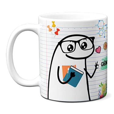 Imagem de Caneca Professor De Ciências/Biologia Liguem O Datashow (Branca)