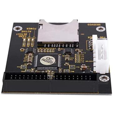 Imagem de MOOKEENONE 1 adaptador SD para IDE de 3,5 polegadas, cartão SD para adaptador de interface macho IDE 40P cartão SD para adaptador de cartão SD IDE SD