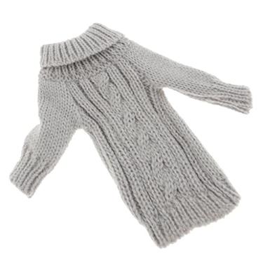 Imagem de predolo 1/6 Scale Female Knit Oversized Sweater for 12inch Actin Figures , Gray, 15.3cm