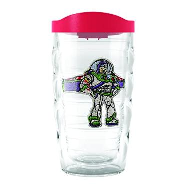 Imagem de Tervis Feito nos EUA com parede dupla Disney Pixar - Toy Story Buzz Lightyear copo isolado mantém as bebidas frias e quentes, 290 ml ondulado, clássico