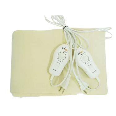 Imagem de Lençol Térmico King 220v Luxo 3 Anos Garantia 10 Temperaturas