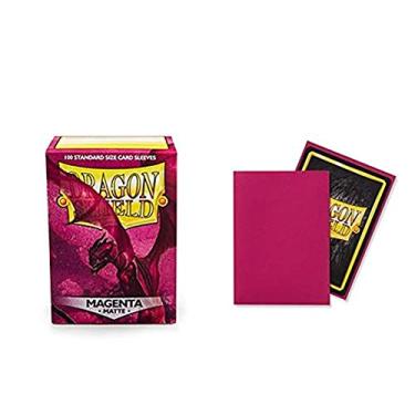 Imagem de Dragon Shield Matte Magenta Standard Size 100 ct Card Sleeves Individual Pack