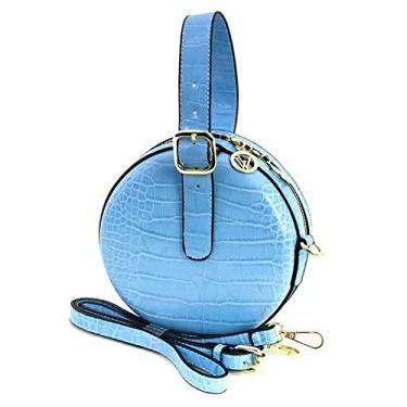 Imagem de Bolsa Clutch Mão e Tiracolo Redonda Super Moderna