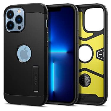 Imagem de Spigen Capa Tough Armor [tecnologia de proteção extrema] projetada para iPhone 13 Pro Max (2021) - preta