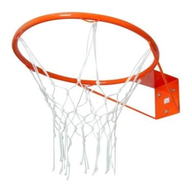 Imagem de Aro De Basquete Oficial Soft Com Rede Chuá E Presilhas