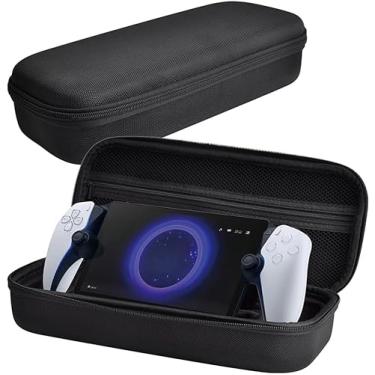 Imagem de Capa protetora de TPU para Portal Capa à prova de choque com capa protetora de suporte Capa antiarranhões para console de jogos Capa protetora antiderrapante Anti-queda para PS5 Portal/830 (Size : Bl