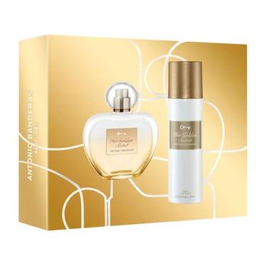 Imagem de Kit Perfume Antonio Banderas Her Golden Secret - Feminino Eau De Toile