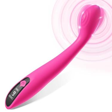 Imagem de Sex Toys G Spot Vibrator - Adult Toys Vibrators Clitoral Stimulator Tits Anal Toy Dildo with 9 Vibrations for Women Couples Sex Toys with LCD Display, Waterproof Wand Massager Adult Sex Toys & Games