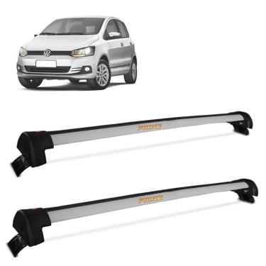 Imagem de Rack De Teto Travessa Fox 2004 a 2022 4 Portas Alumínio Prata