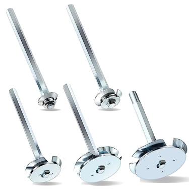 Imagem de Conjunto de 5 peças de soquete de encaixe de PVC com 1/2 polegada, 3/4 polegada, 1-1/2 polegada, 5 polegadas, cabeça de 7,5 cm, cortador de alargador de tubo de PVC para remover SCH 40 do cubo, serve para furadeira elétrica de velocidade variável de 1,27 cm