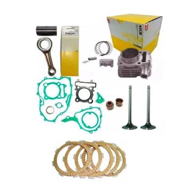 Imagem de Kit Cilindro biela disco embreagem yamaha Fazer 150 Xtz 150 - METAL LE