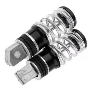 Imagem de Pedaleira Aço Esportiva Mola Todas Honda/Yamaha/Susuki - Sport Moto