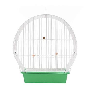 Imagem de Gaiola para Pássaros Arco Top Verde Monaco