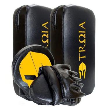 Imagem de Aparador De Chute + Manopla De Soco Tróia Sport - Troia Sport