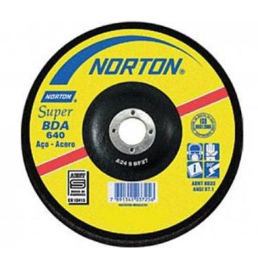 Imagem de Disco de Desbaste para Metal 9" Norton 230 x 6,4 x 22,23mm - BDA640