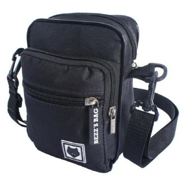 Imagem de Bolsa Shoulder Bag Bezz Transversal Moda Unissex Pochete Tira colo Pre
