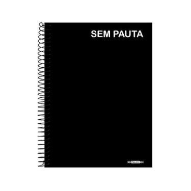 Imagem de Caderno 1/4 96 fls C.D. Tamoio - Neutro Sem Pauta