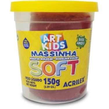 Imagem de Massa para modelar soft 150g.chocolate bs amido - GNA