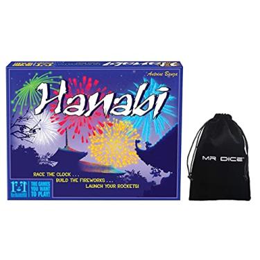 Imagem de My Pet Elephant Hanabi Cards Game Bundle with Mr Dice Drawstring Bag