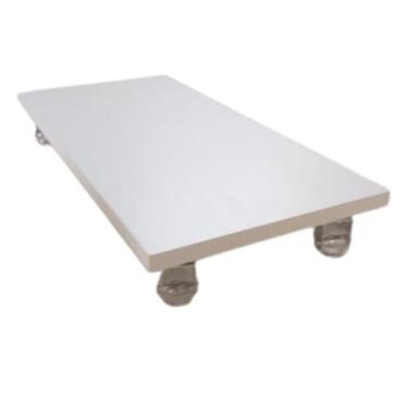 Imagem de Suporte CPU com Rodinhas de Gel Suaves Residências e Escritórios Cor P