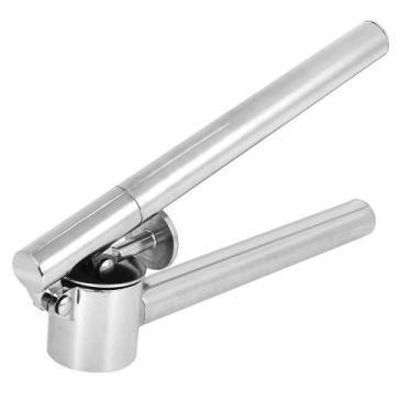 Imagem de Amassador De Alho Tambor Removível Moedor Espremedor Inox - Kadê