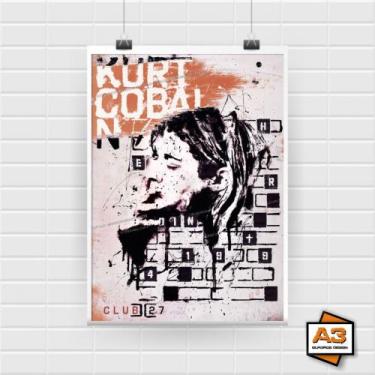 Imagem de Poster Adesivo Banda Nirvana A4 (21cm x 30cm) - A3 Posters