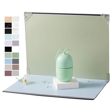 Imagem de 10 peças de 20 padrões de comida, kit de fundo de mesa, cenários fotográficos, adereços planos de fundo para criadores de conteúdo (tamanho pequeno 42 x 29,7 cm) (kit de cores mistas)