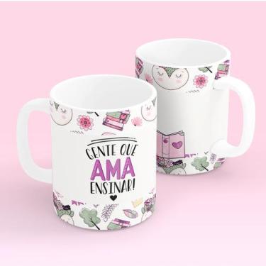 Imagem de Caneca dia dos professores delicada 06 - LiveSub