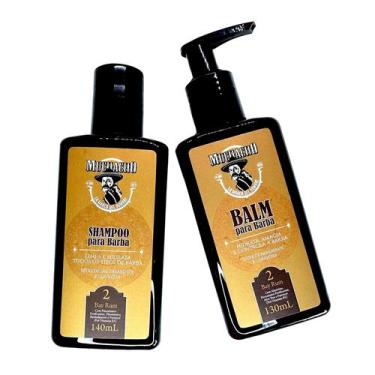 Imagem de Kit Shampoo para Barba + Balm para Barba Frasco - Muchacho Bay Rum