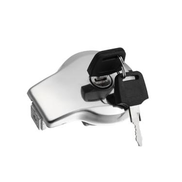 Imagem de Motoforti Tampa do tanque de combustível de motocicleta com chaves para Yamaha XJ1100 - Pacote com 3 tonalidades prateadas de longa duração