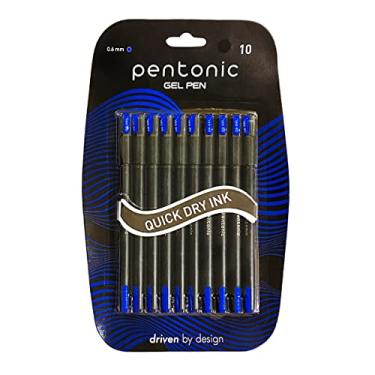 Imagem de Pentonic LINC Caneta de gel de 0,6 mm embalagem blister (tinta azul, pacote com 10)