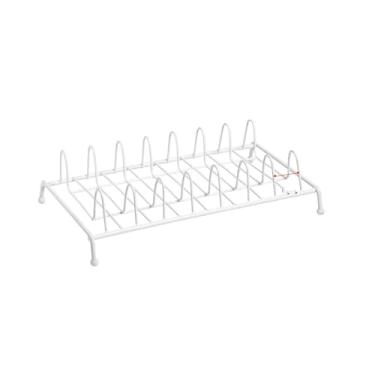 Imagem de Rack de Secagem de Pratos, Organizador de Pratos, Escorredor de Pratos de Metal, Armazenamento de Pratos de Cozinha Com Design Japonês, Rack de Armazenamento de Pratos para Armário