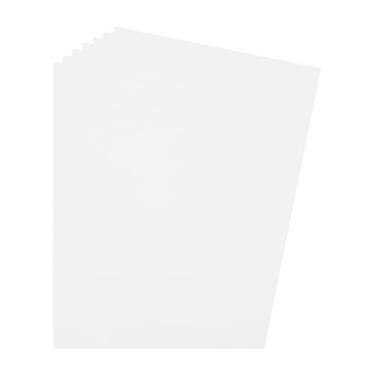 Imagem de Rebower Folhas de papelão ondulado, inserções de papelão ondulado [para projetos de artesanato e bricolage] - 19 x 13 cm/branco/10 peças