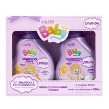 Imagem de Kit Baby Muriel Shampoo e Condicionador 100ml Baby Muriel
