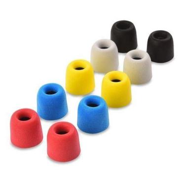 Imagem de 4 Pares Borrachas Para Fones Ponteiras, Memoria De Espuma - QKZ, Amare