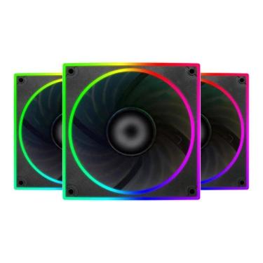 Imagem de Cooler Fan Rgb S-Led Ring Bluecase Bfr-22Rgb Controlável