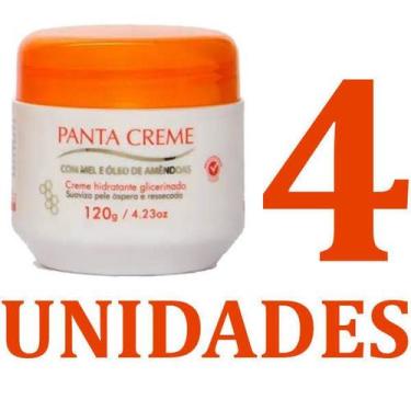 Imagem de Kit Creme Hidratante Corporal Panta Creme - 4 Unidades - Panta Cosméti