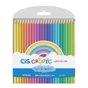 Imagem de Lapis De Cor Tons Pastel Criatic CIS